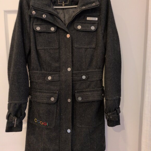 Woman's Size Small Coogi Wool Coat - Picture 2 of 3